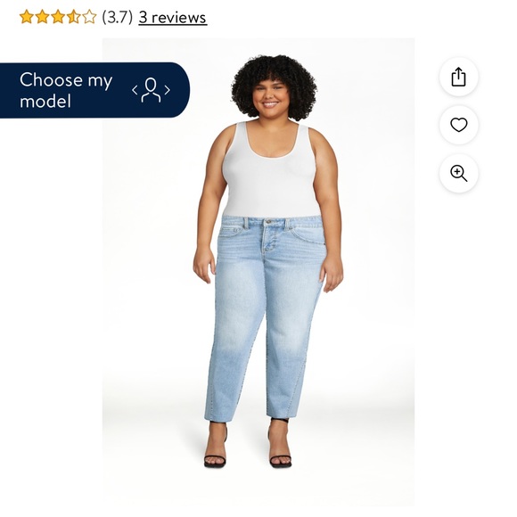 High Rise Slim Boot Jeans NWT size 22 - Picture 1 of 8